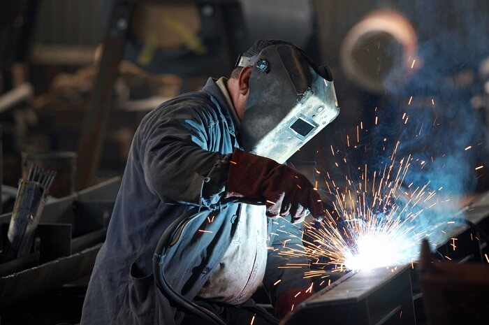what a welder job description implies